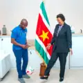 STVS warmt Suriname op voor WK voetbal