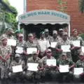 Twintig militairen klaargestoomd tot groepscommandant
